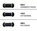 Wholesale electric foot file - black & white grinding heads, callus remover, pedicure tool accessories, portable foot care