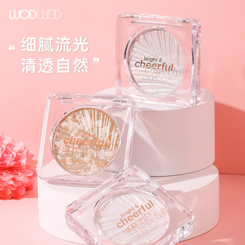 Wodwod galaxy baked highlighting powder - shimmering glitter for a fairy-tale diamond glow