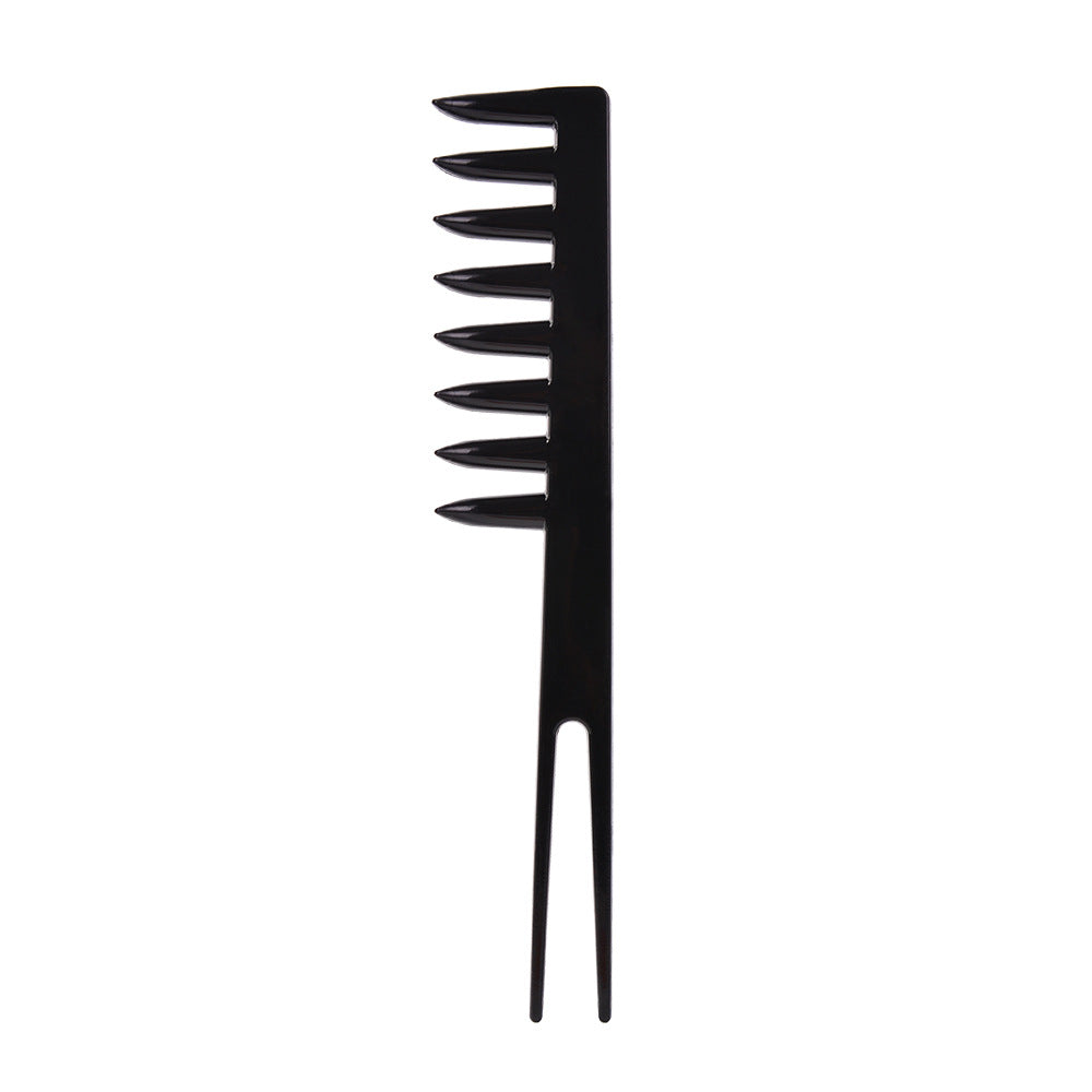 hairdressing comb two-in-one hair salon hairdressing tools hairdressing tools oil head styling comb multi-color