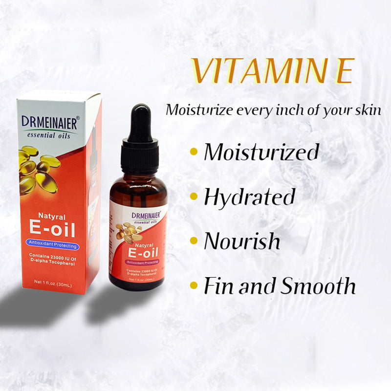 vitamin e oil 30ml - body, face, hand, foot, and hair care essential oil - vitamin e serum - export quality