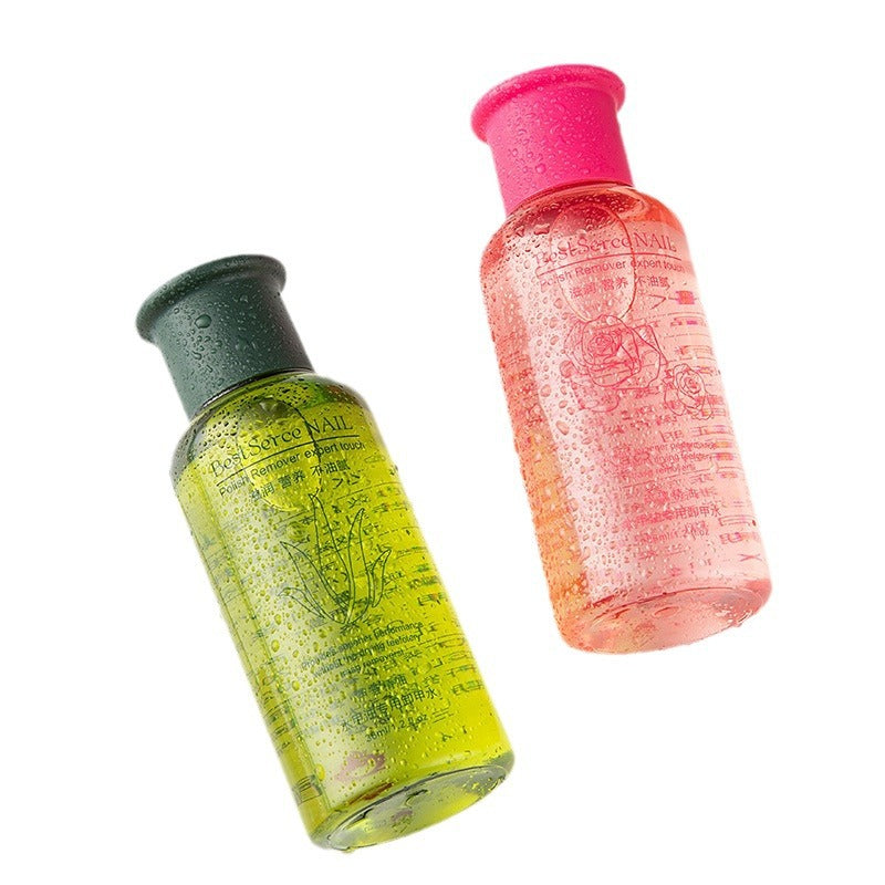 Nail supplies: large-capacity, gentle nail polish remover - cleans without damaging nails, removes polish quickly and easily