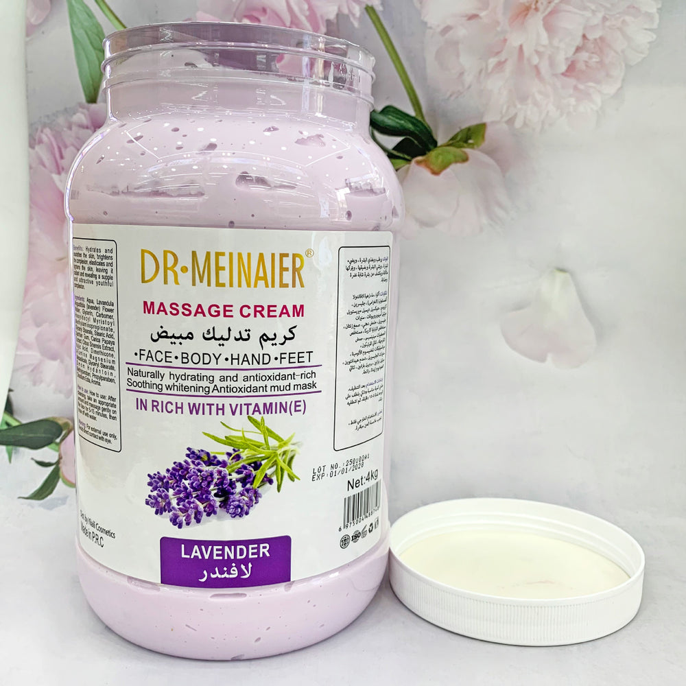 lavender mask cream 4kg clear skin mud mask cleansing and exfoliating export wholesale