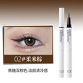 Xixi slim drawing smooth ultra-fine eyeliner pen for women, slim tip waterproof sweat-proof smudge-proof lower lash eyeliner liquid pen