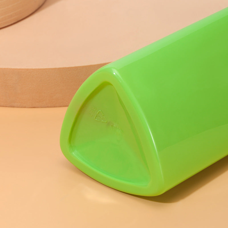 300ml triangular dispensing bottle for lotions, body lotion, shampoo, and shower gel - plastic bottle