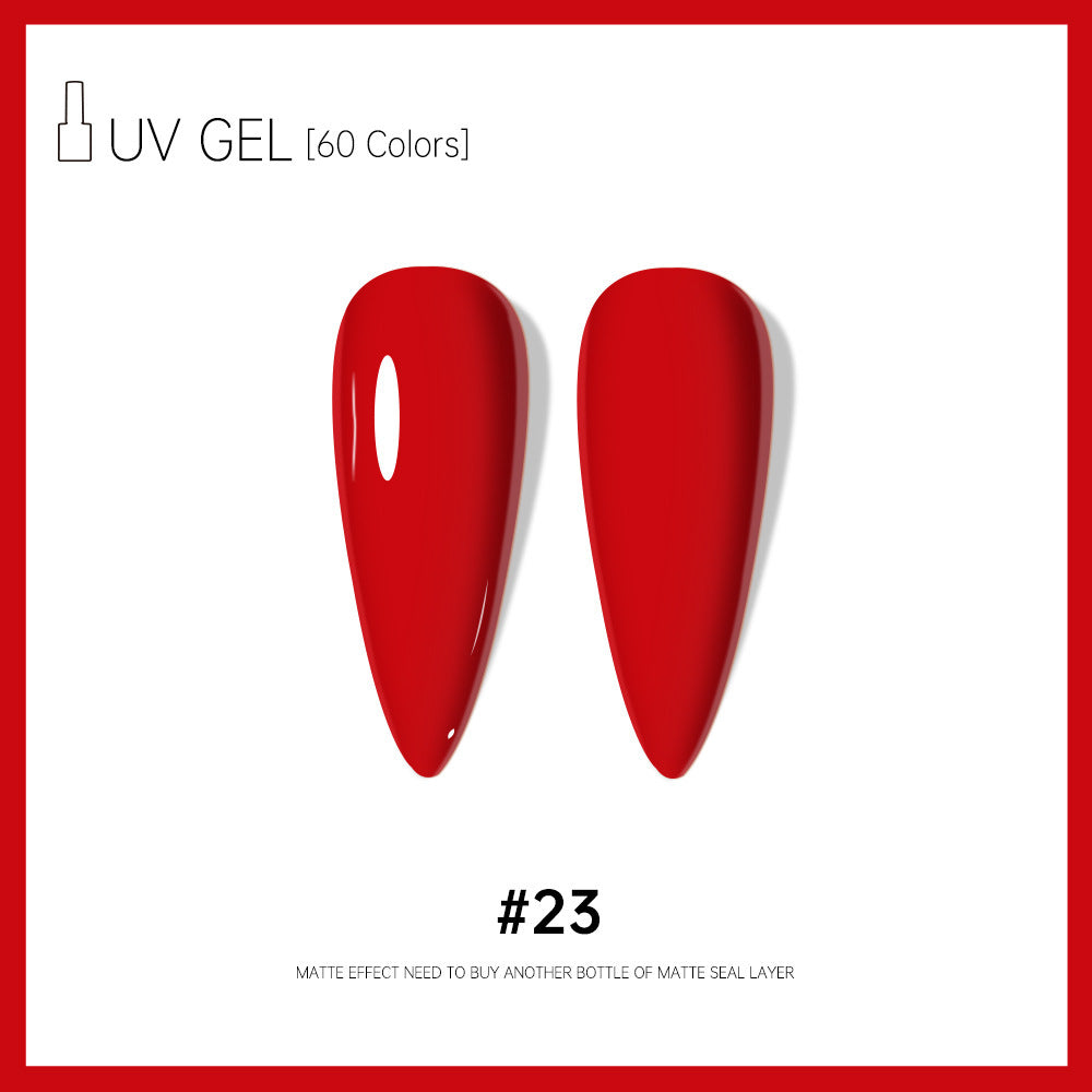 Risyal cross-border exclusive: 60 colors of 15ml gel nail polish - includes basic gel, cat eye gel, and more