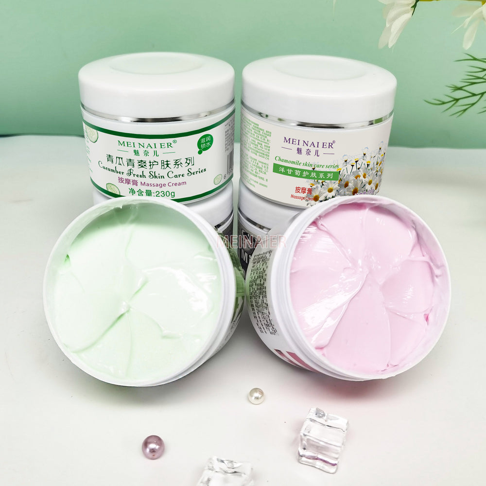 Rose massage cream facial body soothing massage cream beauty salon line skin care products wholesale 230g wholesale