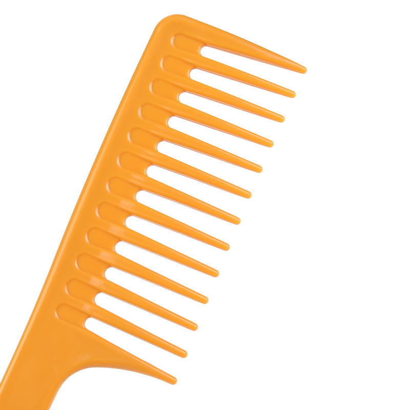 hair salon hair comb professional hair comb hair cutting comb environmental-friendly plastic comb can be printed with logo wide tooth comb
