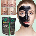 menair (english version) black bamboo charcoal blackhead remover peel-off mask peel-off mineral mud nose mask 60ml