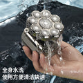 Nine-blade electric shaver, washable floating blade razor, multi-functional bald head machine, bald head shaving tool