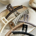 Classy matte 13cm large hairpin popular hair clip on the back of the head elegantcasualfashion clip headwear