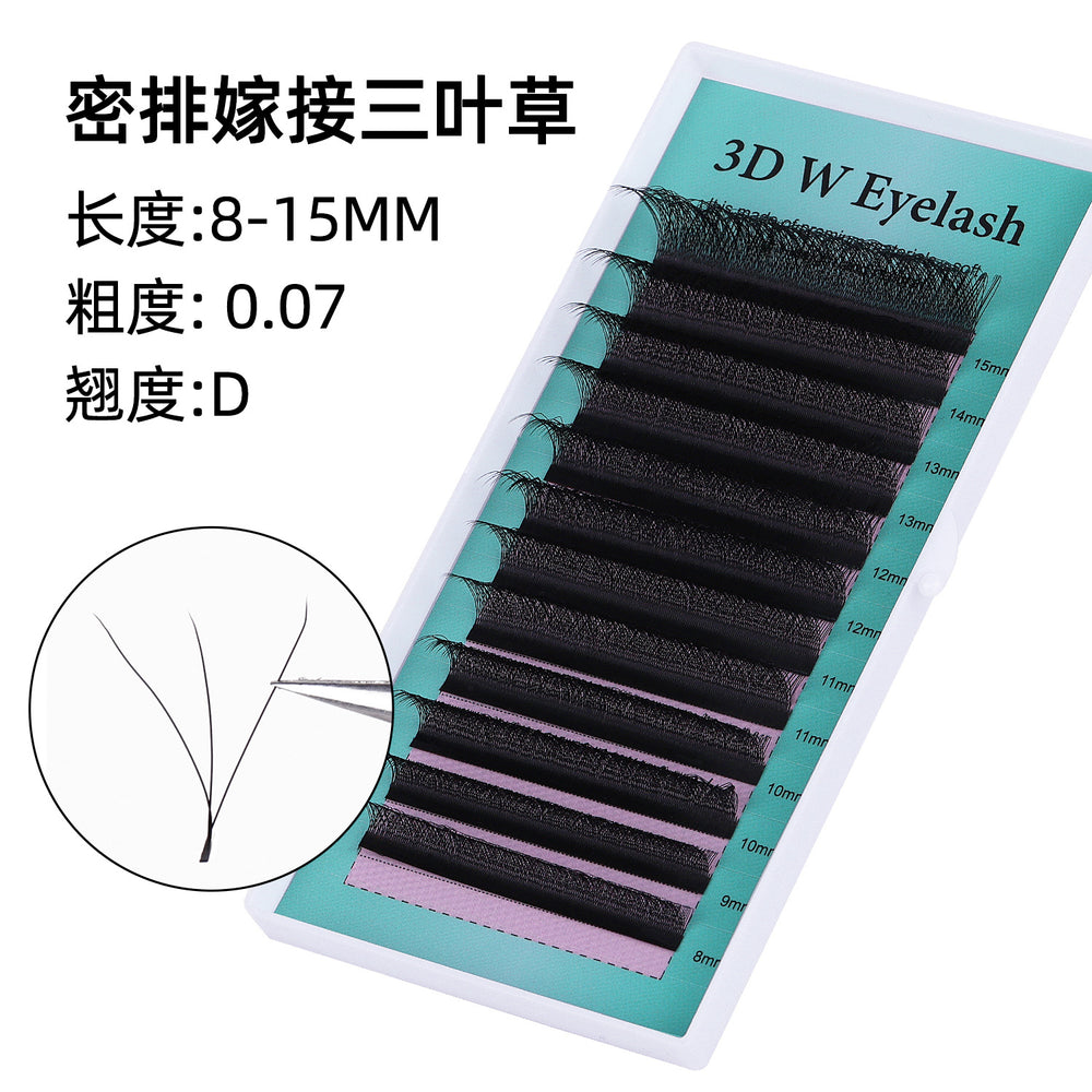 Planting and grafting dense eyelashes, super soft 0.07yy single root 6d non-scattering root, one second blooming, beauty eyelashes, exclusive for beauty