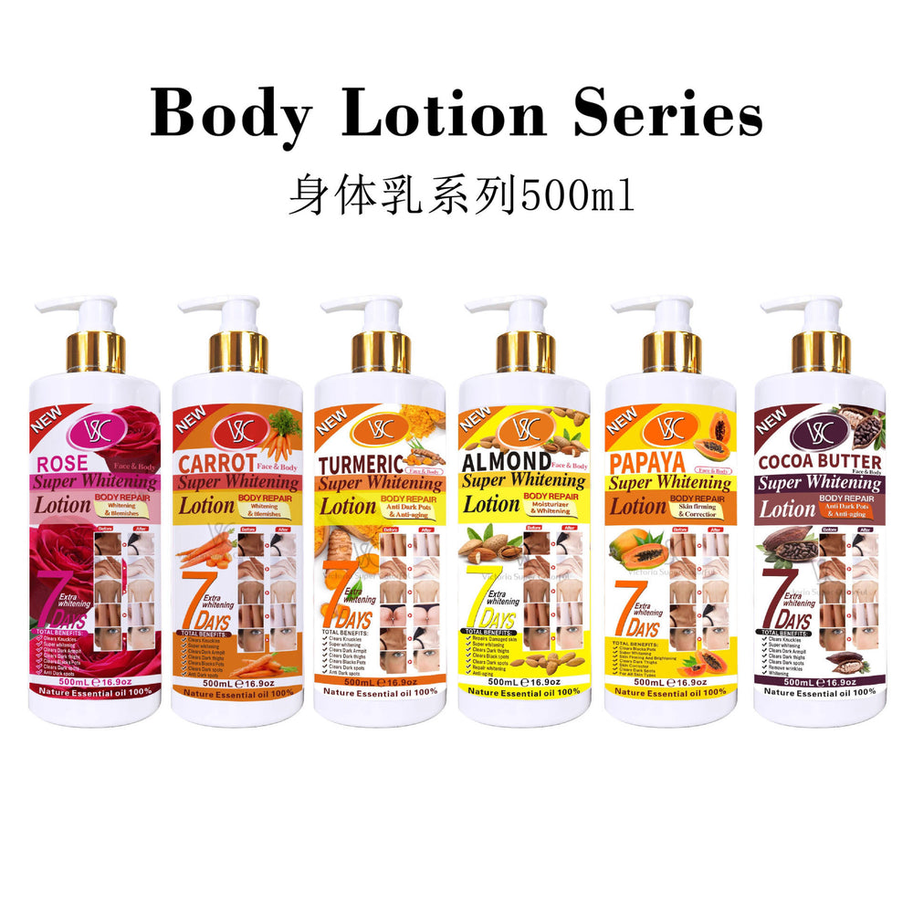 facial and body lotion moisturizing milk delicate massage milk 500ml foreign trade wholesale