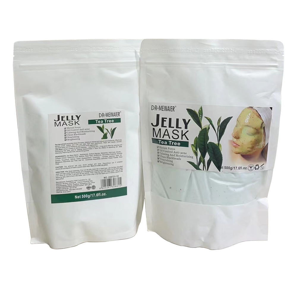 exclusive collagen crystal petal mask powder hydrating and moisturizing jelly soft mask powder 500g foreign trade wholesale