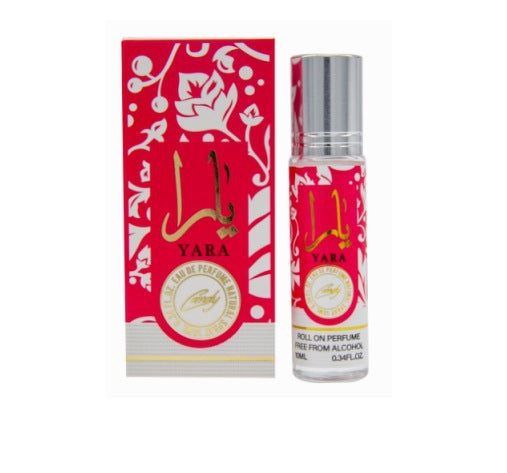 hot-selling yara rollerball perfume 10ml women's yara arabic foreign trade perfume long-lasting light fragrance wholesale