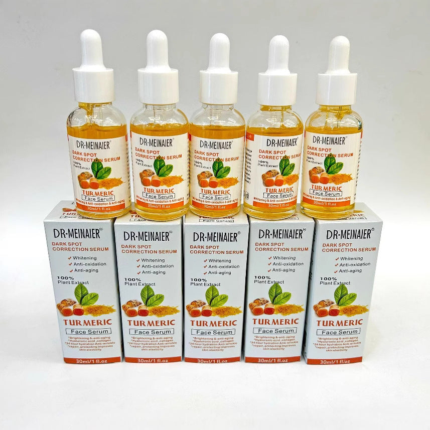 turmeric essence 30ml - hydrating, moisturizing, firming, and melanin-reducing turmeric serum - wholesale for export