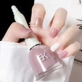 Fall and winter transparent nude bell water-based nail polish no baking quick drying long-lasting non-peelable jelly nail salon nail polish