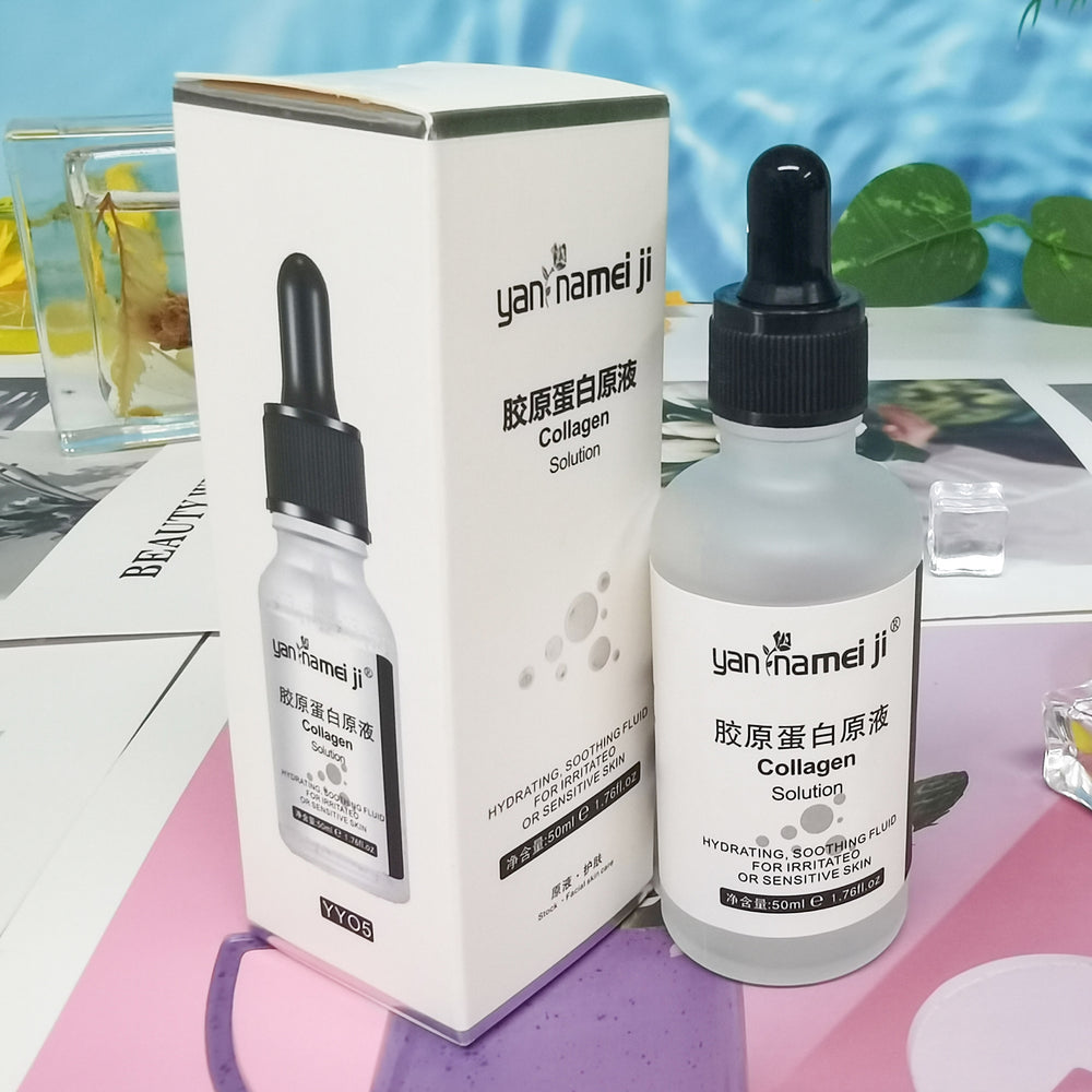 collagen facial serum - soothing, brightening, hydrating, firming, anti-wrinkle serum - hot selling essence - wholesale for export