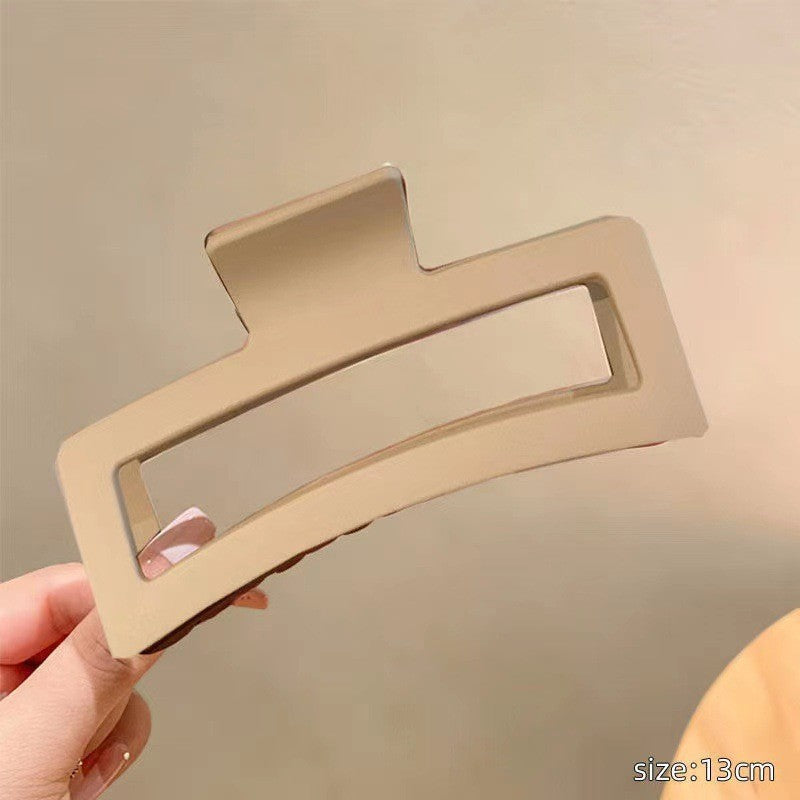 13cm large shark clip for thick hair, large square hair clip, back of head hair clip, headwear, hair clip for girls