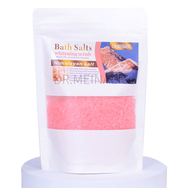 aromatherapy bath salts body scrub bath salts 250g bath exfoliating cleansing crystal sea salt export wholesale