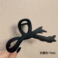 Frosted fishtail black-11cm