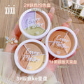 Makeup xixi skin cleansing and long-lasting makeup three-color concealer to cover freckles, spots, acne marks, dark circles, tear trough concealer palette