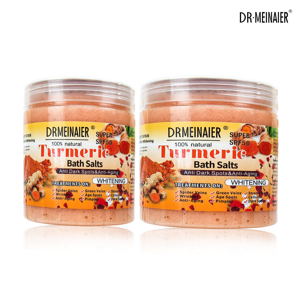 turmeric wet bath salt exfoliating bath bath salt to remove chicken skin, rejuvenate skin, rub mud, remove dead skin, moisturizing scrub salt