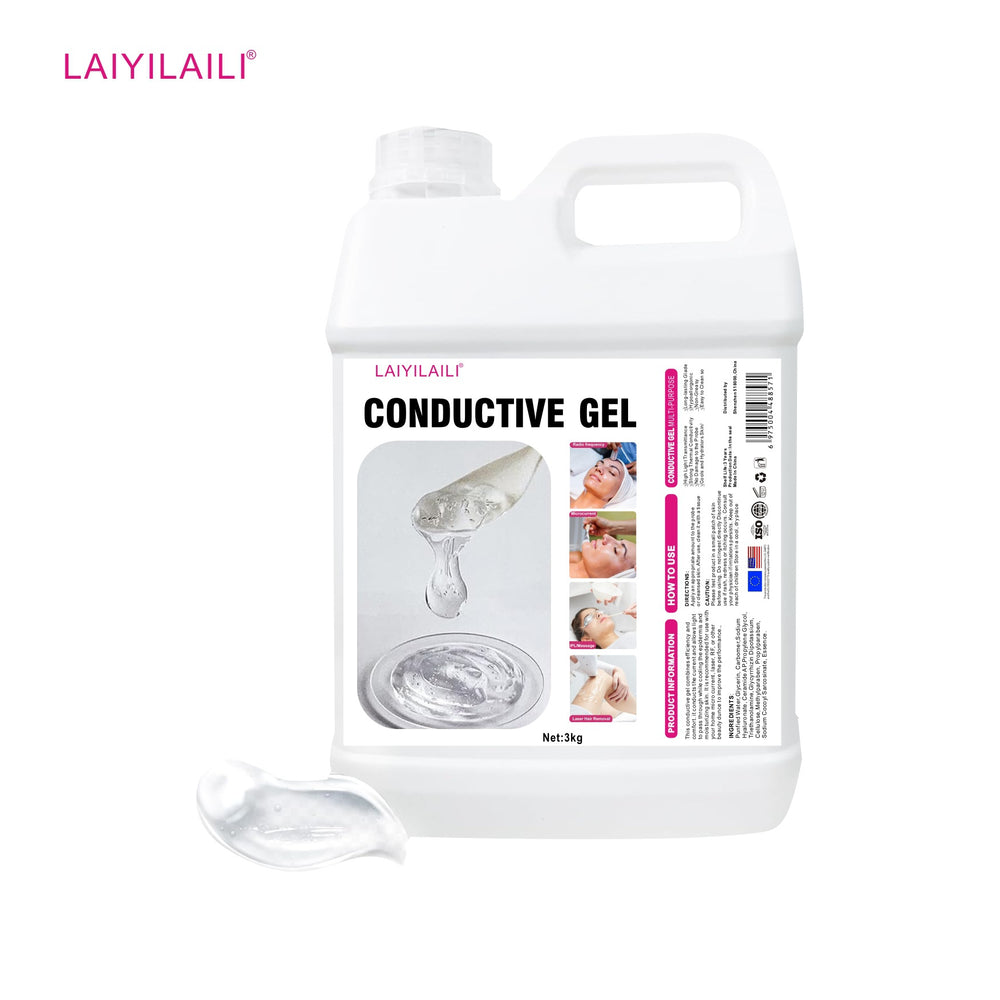 skincare gel for beauty salons - ultrasonic instrument infusion, body & face moisturizing and hydrating gel, 3kg