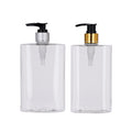 Travel bottle set - pump dispenser for shampoo, body wash, hand soap, and more - portable empty bottles for lotions and creams
