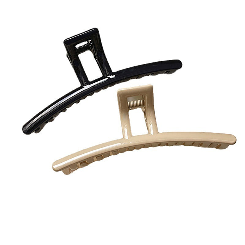 Classy shark clip hairpin elegant hair accessories large plate hair clip hair clip female summer back of head hair clip