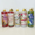 English body wash 1000ml scrub shower gel brightens skin, removes blackness, silky skin, rich foam, exfoliates