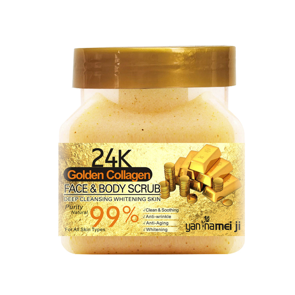 square bottle rice scrub to remove dead skin, clean fruit scrub to remove chicken skin, rose exfoliating cream 350g