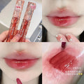 Gege bear gege bear crystal diamond mirror lip glaze moisturizing student party no makeup whitening lipstick