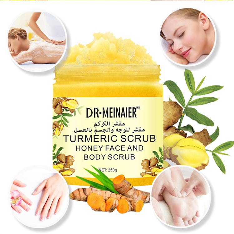 turmeric scrub bath salt - softens skin, exfoliates dead skin, cleanses, ginger foot soak, bath salt - wholesale for export