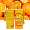 organic turmeric & vitamin c massage oil 300ml - facial & body spa moisturizing massage oil - wholesale for export