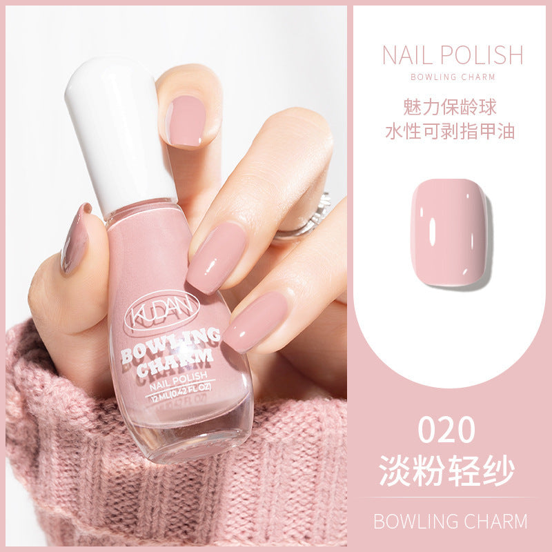 Kudan nail polish 12ml water-based no-bake long-lasting kosela light fragrance new cross-border best selling 40 colors