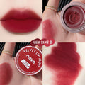 Novo jelly jar lip mud lip glaze - women's velvet matte, smudge-proof, non-stick, brightening lipstick for a natural look