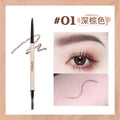 Novo finely drawn ultra-fine mist eyebrow pencil, ultra-fine head, small triangle, clear roots, wild eyebrows, waterproof, sweat-proof and non-smudge