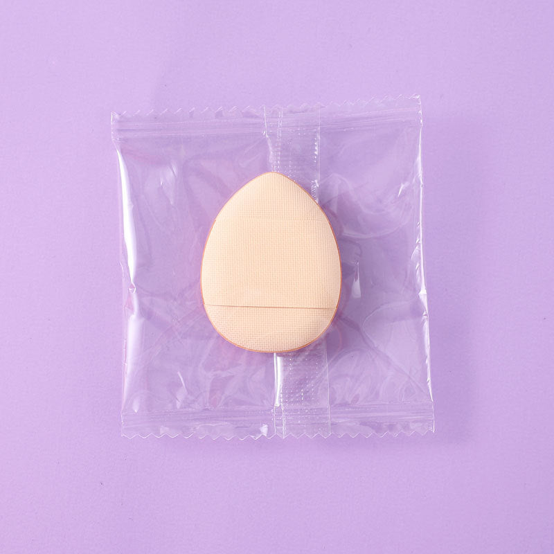 Mini pinky finger air cushion powder puff makeup sponge finger puff dry and wet dual-use powder bottom liquid does not eat powder fingertip powder puff