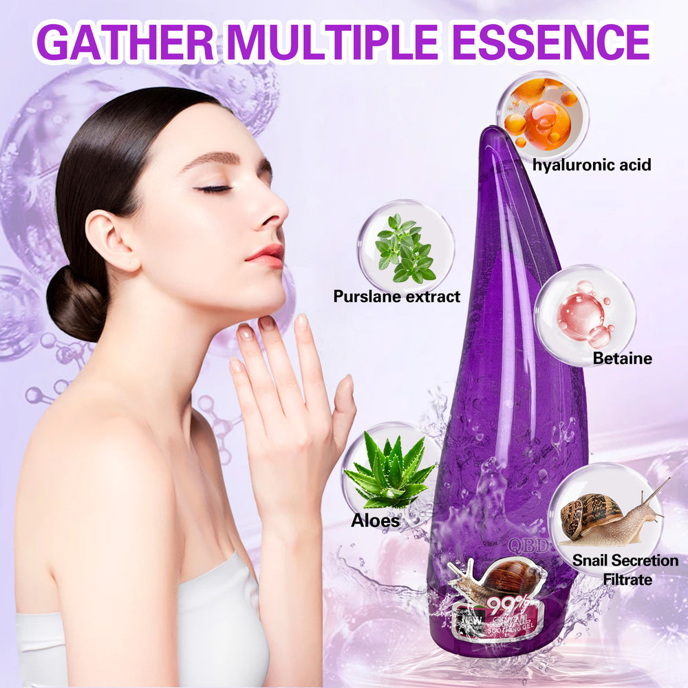 exclusive snail cleansing gel 260ml gel cooling and refreshing cleansing export wholesale