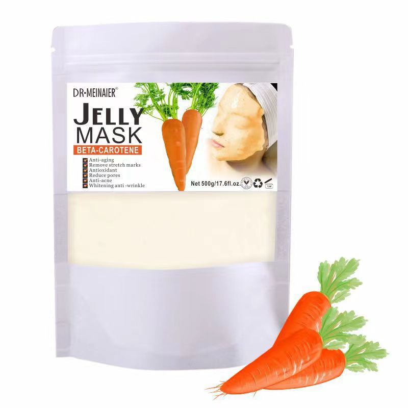exclusive collagen crystal petal mask powder hydrating and moisturizing jelly soft mask powder 500g foreign trade wholesale