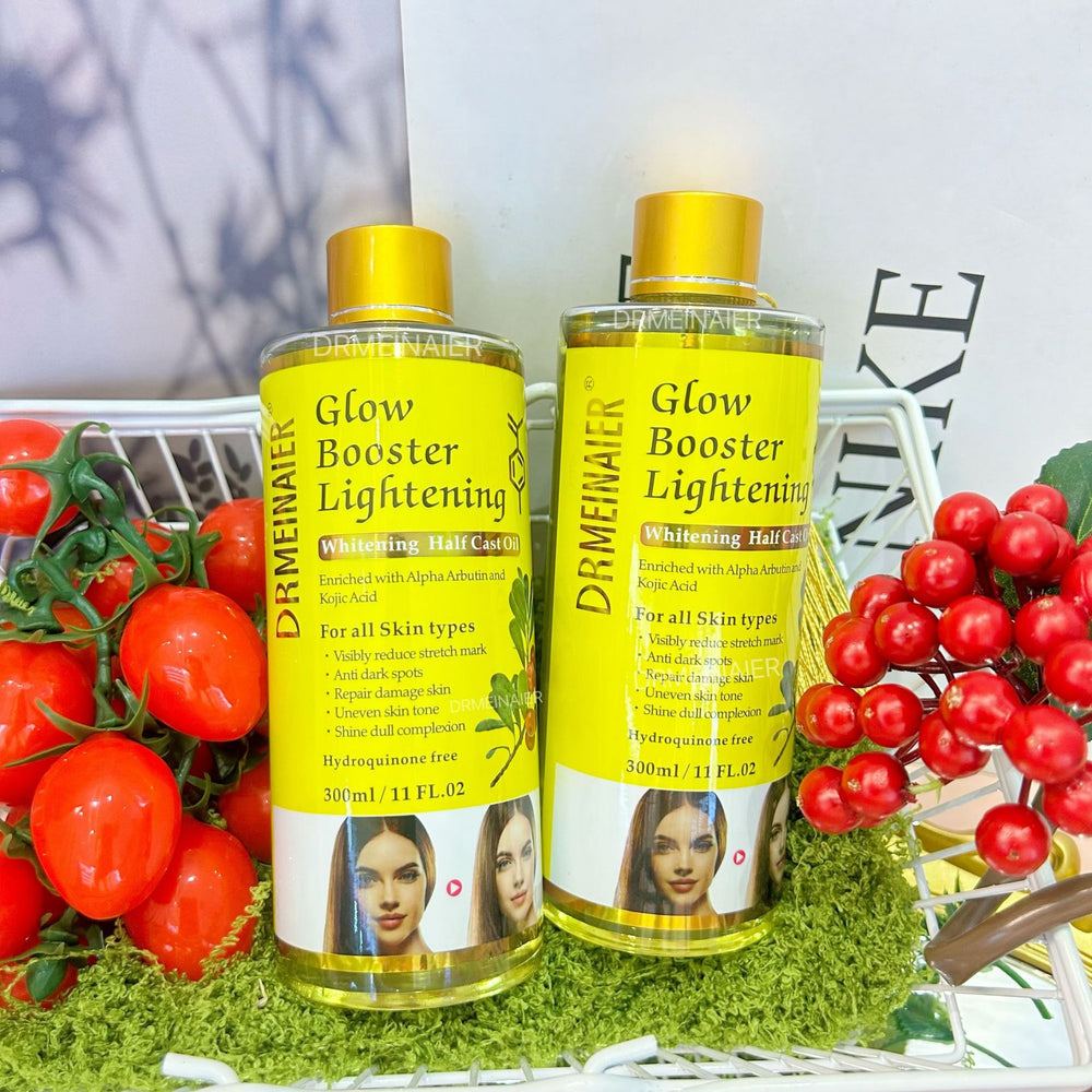 whitening half cast oil tassel arbutin kojic acid essential oil glowing skin brightening oil 300ml