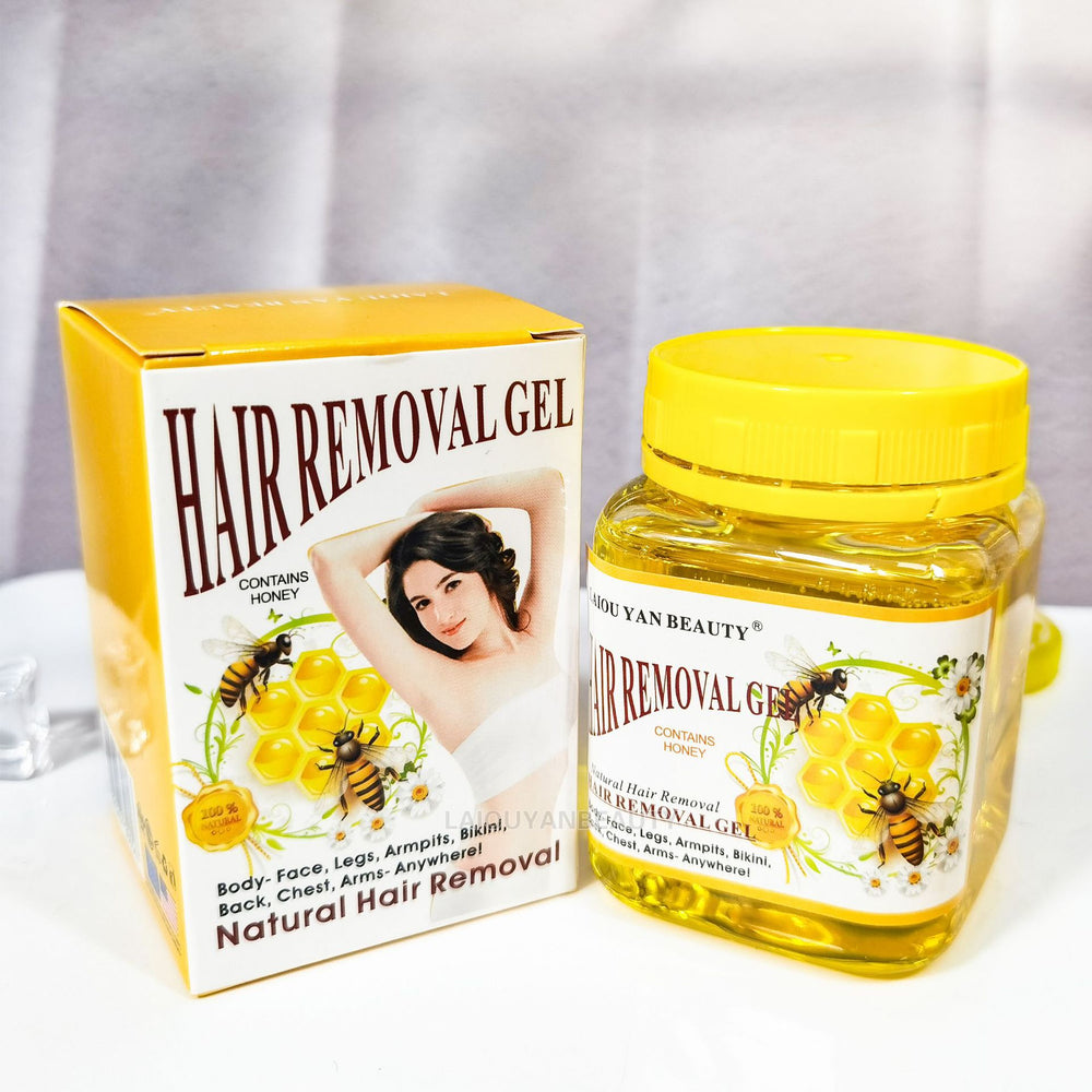 foreign trade water-based skin cleansing hair removal wax, gentle and soothing, cleans armpits, arms, and whole body hair removal, beeswax batch