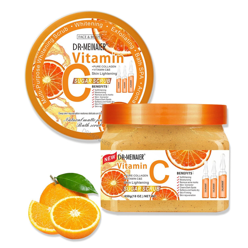 arbutin scrub body exfoliating sea salt bath wet salt arbutin scrub sugar 650g foreign trade