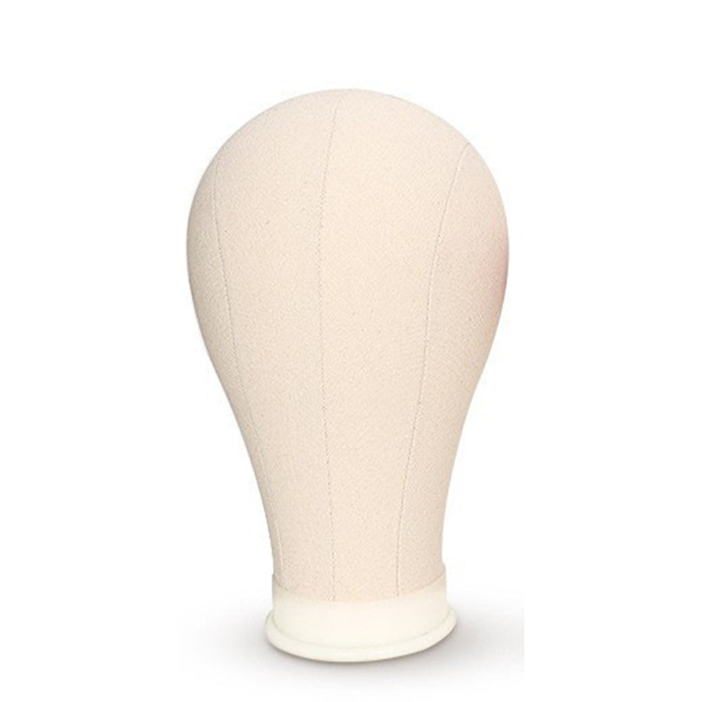 Canvas head mold model head can be inserted into the needle wig holder placement rack cloth model head for styling factory direct sales