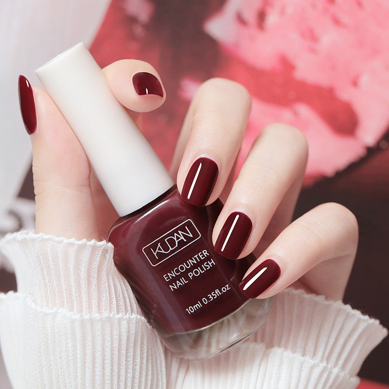 New water-based peel-off nail polish set - nude, no-bake, long-lasting, quick-drying, whitening, transparent - wholesale
