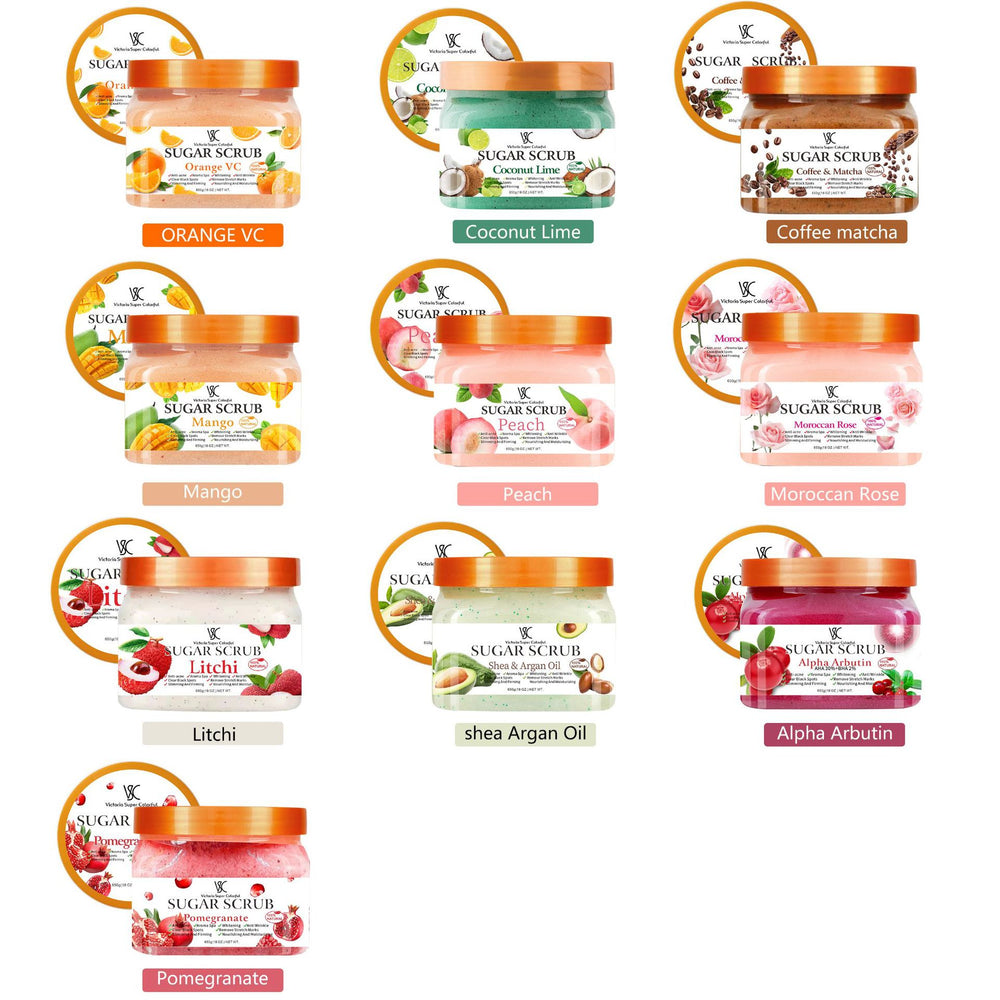 natural pure sugar scrub classy fruit fragrance bath rejuvenating moisturizing exfoliating bath salt body bath salt