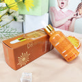 argan oil carrot brightening skin serum - fades melanin, hand & foot serum, dark spot correcting essence