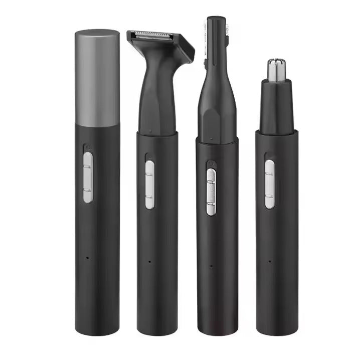 Four-in-one women's private parts shaver, electric armpit hair removal device, trimmer, private hair removal razor, eyebrow trimmer