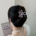 Casual metal flower gripper k-styleeleganteasiest for match hair shark clip back head hairpin hairpin headwear wholesale