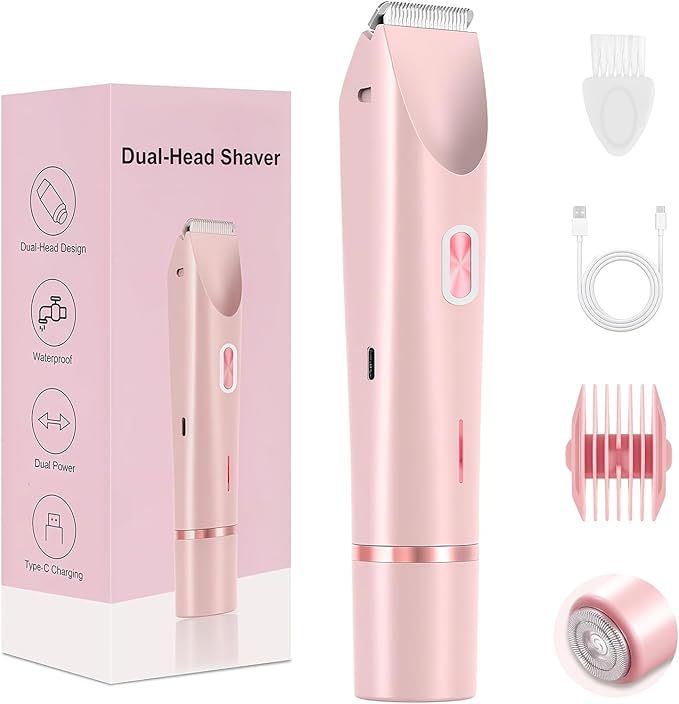 Double-headed electric epilator for women, intimate area shaver, unisex full body hair removal device - cross-border bestseller, wholesale hair removal device